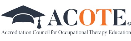 black and white acote logo
