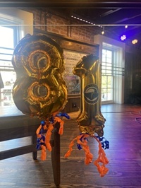 number party balloons 81