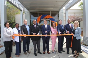 South University High Point ribbon cutting with the South University team