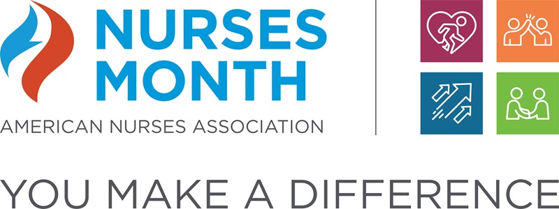 American Nurses Association Nurses Month Placcard