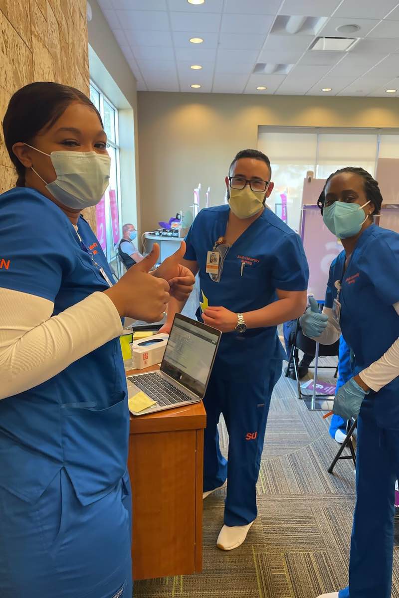 South University News SU Tampa's Nurses Administer the COVID19