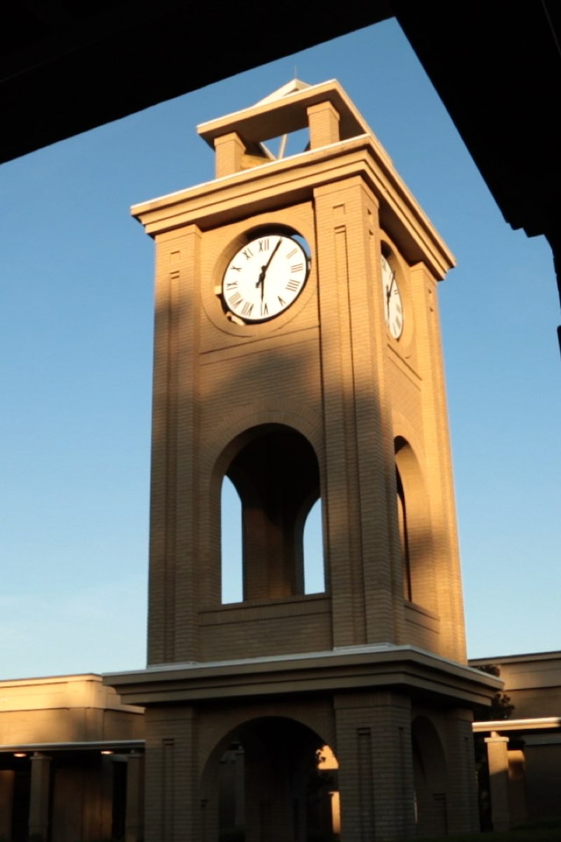 South University clock tower
