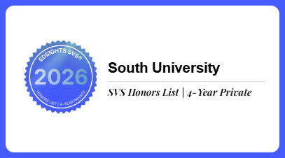 South University EdSights bad for the honors list