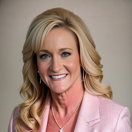 Yvette Chapman headshot in a pink blazer
